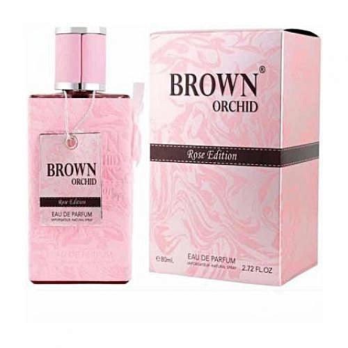 Fragrance World Brown Orchid Rose Edition EDP 80ml Perfume for Women - Thescentsstore
